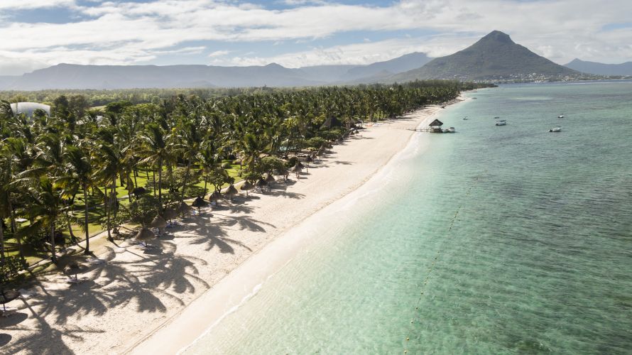 Flic en Flac is one of the longest, most beautiful beaches on the island