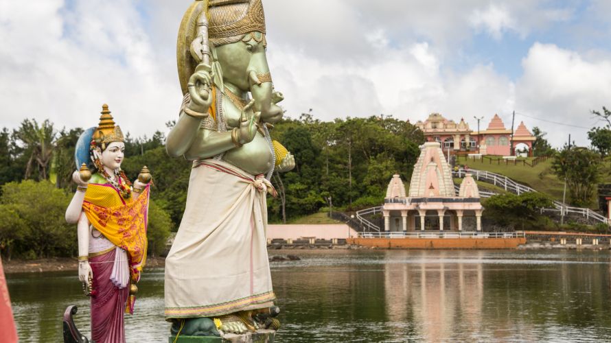 Ganga Taloa is an important Hindi pilgrimmage site on Mauritius