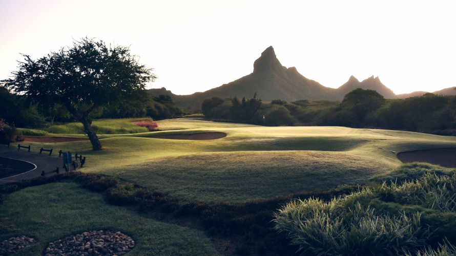 Golfing at Tamarina early in the morning is a truly breathtaking experience