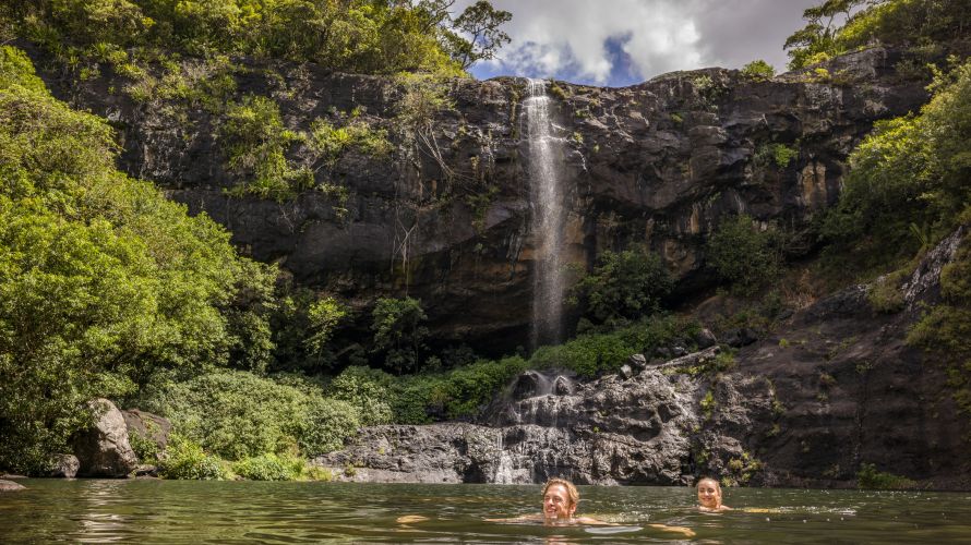 The Tamarind Waterfalls are actually seven smaller waterfalls in one