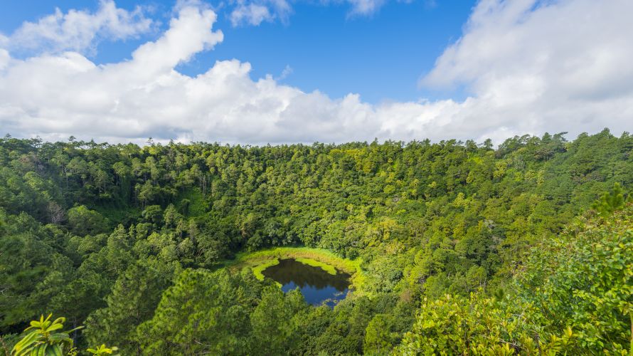 Trou aux Cerfs volcano